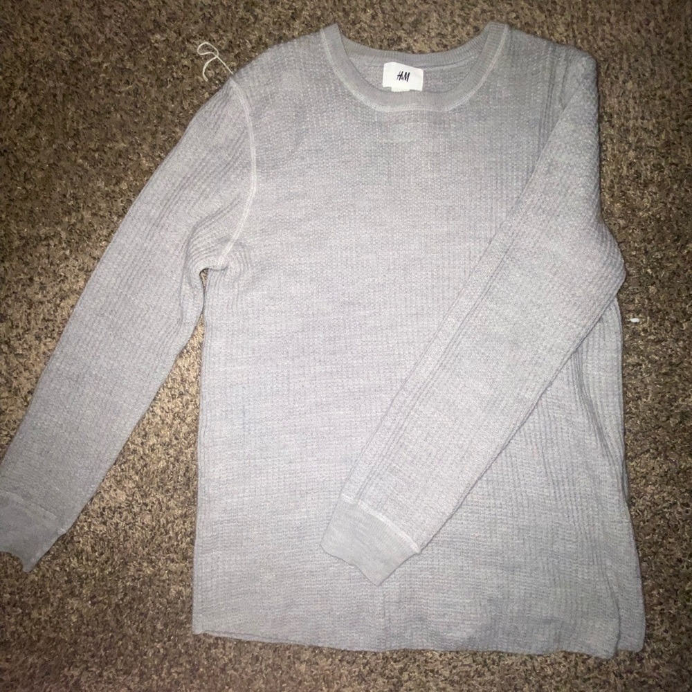 MENS Medium H&M Knit Gray Sweater